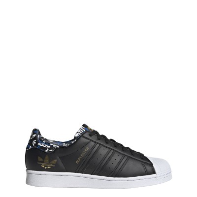 adidas ORIGINALS超级明星鞋男款黑色H00185