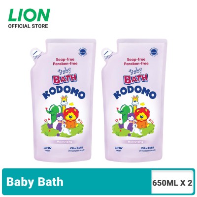 Kodomo婴儿沐浴露补水650ml x 2